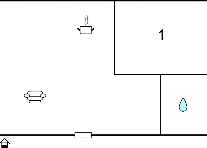 Vikendica 1 Bedroom Lovely In *
